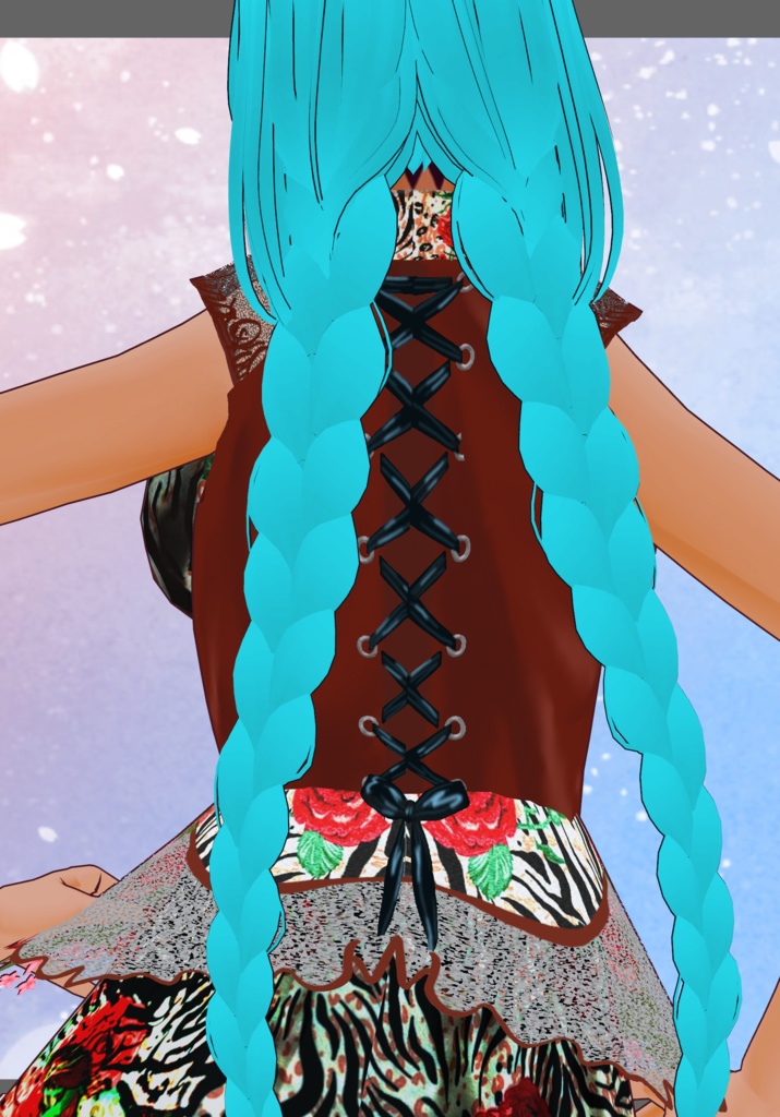 Animal Floral Lace Lolita Set