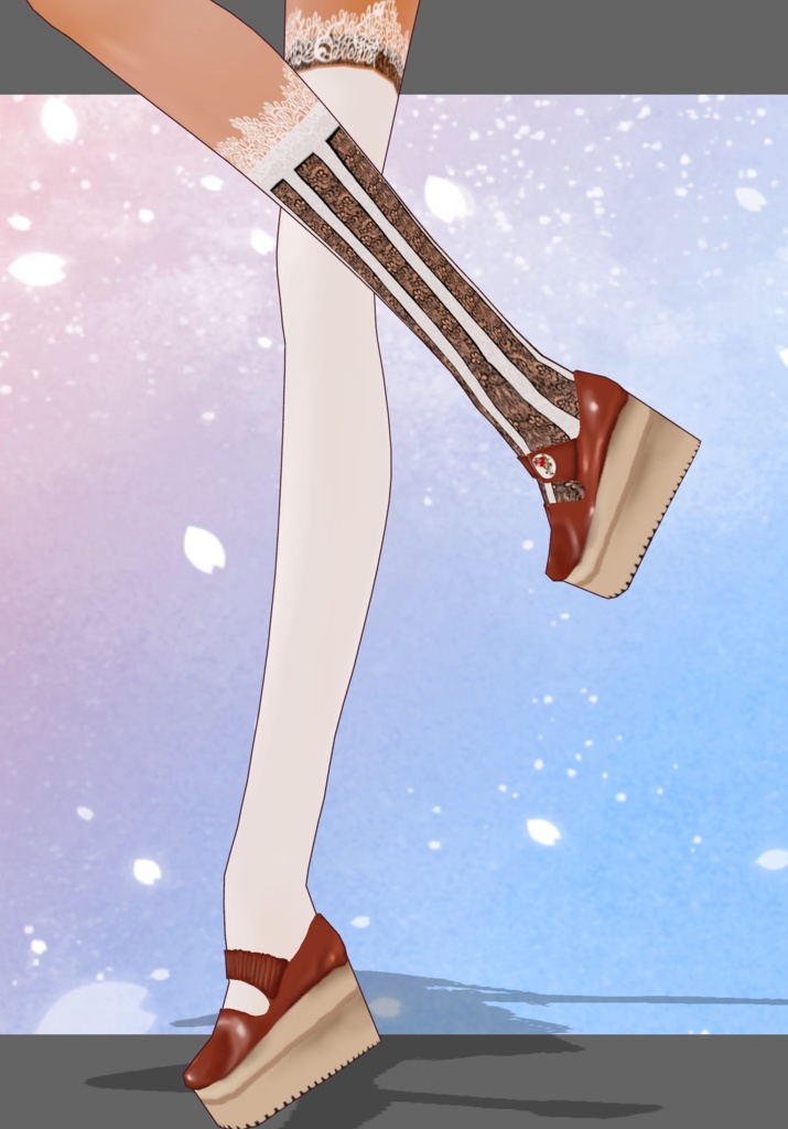 Animal Floral Lace Lolita Set