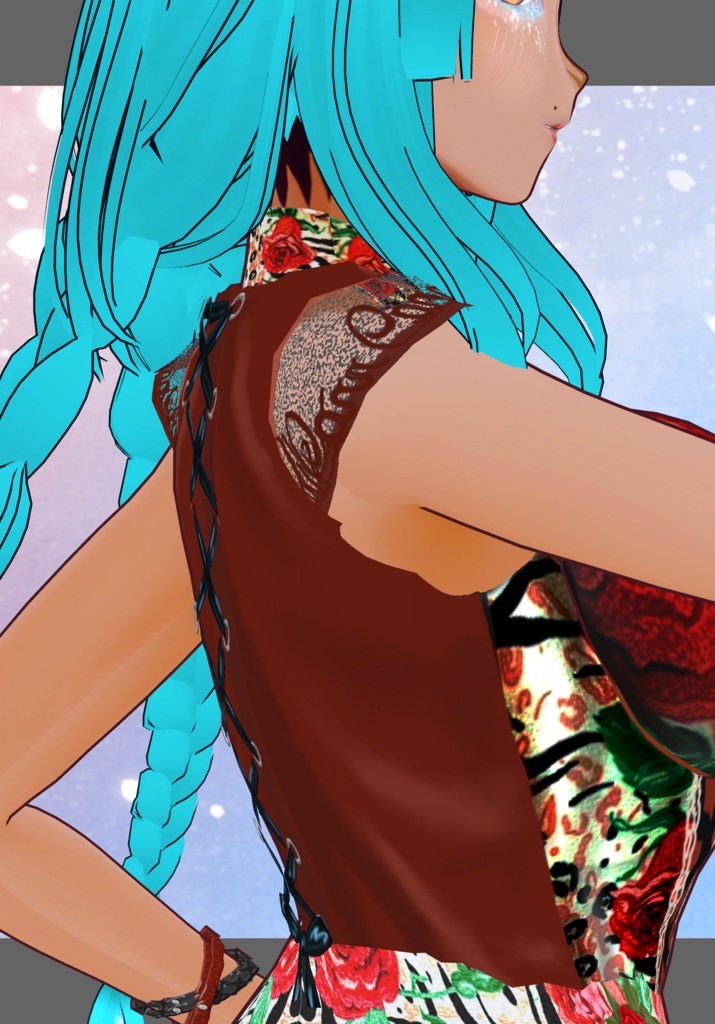 Animal Floral Lace Lolita Set