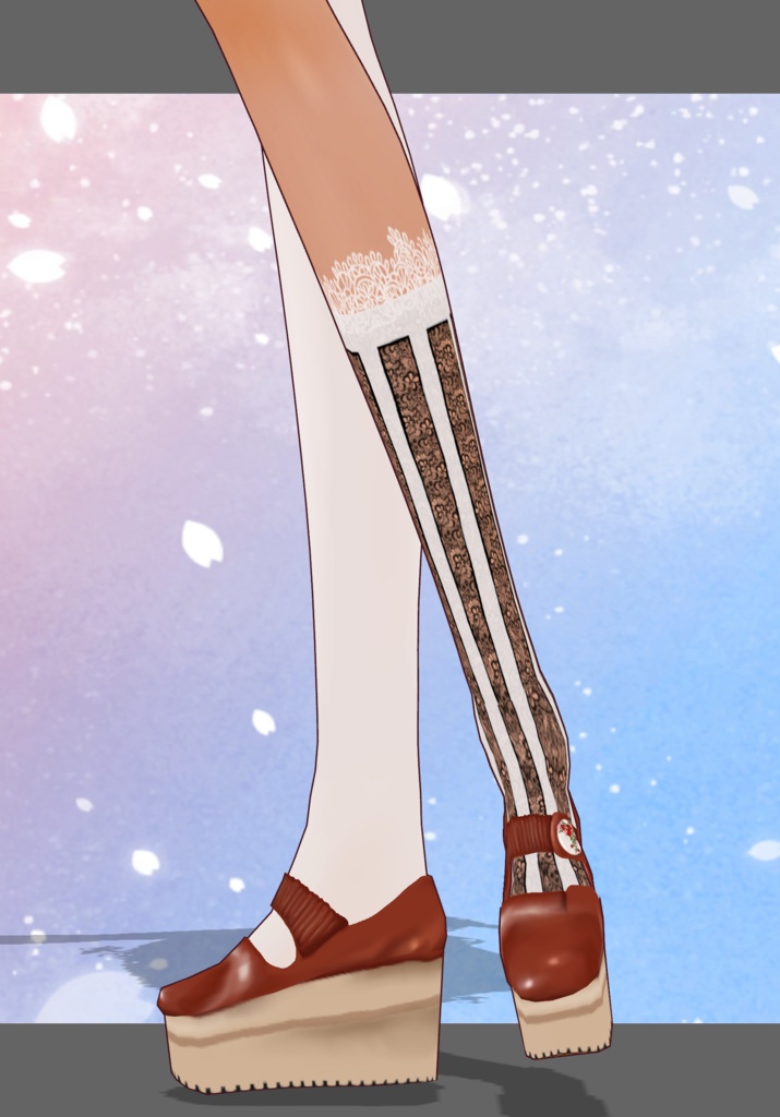 Animal Floral Lace Lolita Set