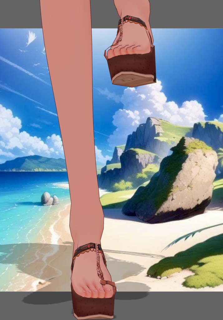 70s Floral OnePiece Swim Set