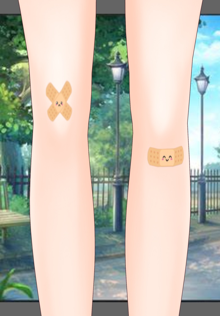 Cream Denim Bubble Tea Kawaii Set