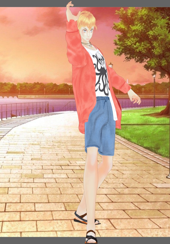 TieDie Octopus Skull Tee Vintage Casual