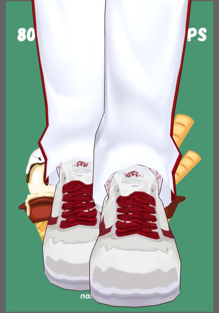 IceCream Parlor Work Uniform with 3Aprons