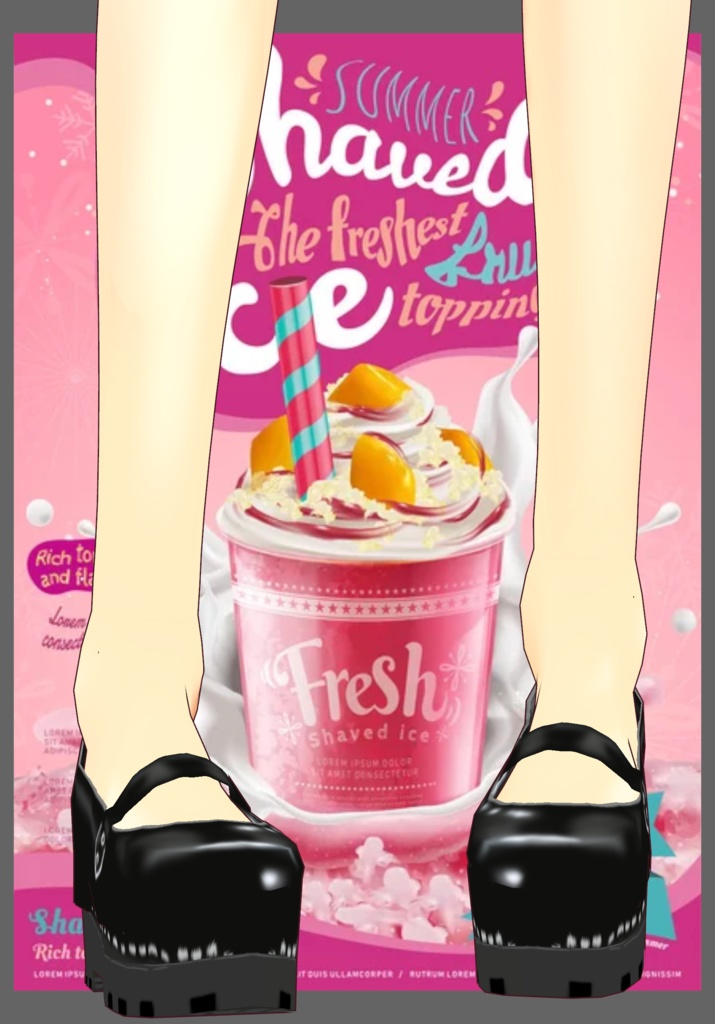 Frills IceCream Parlor Waitress