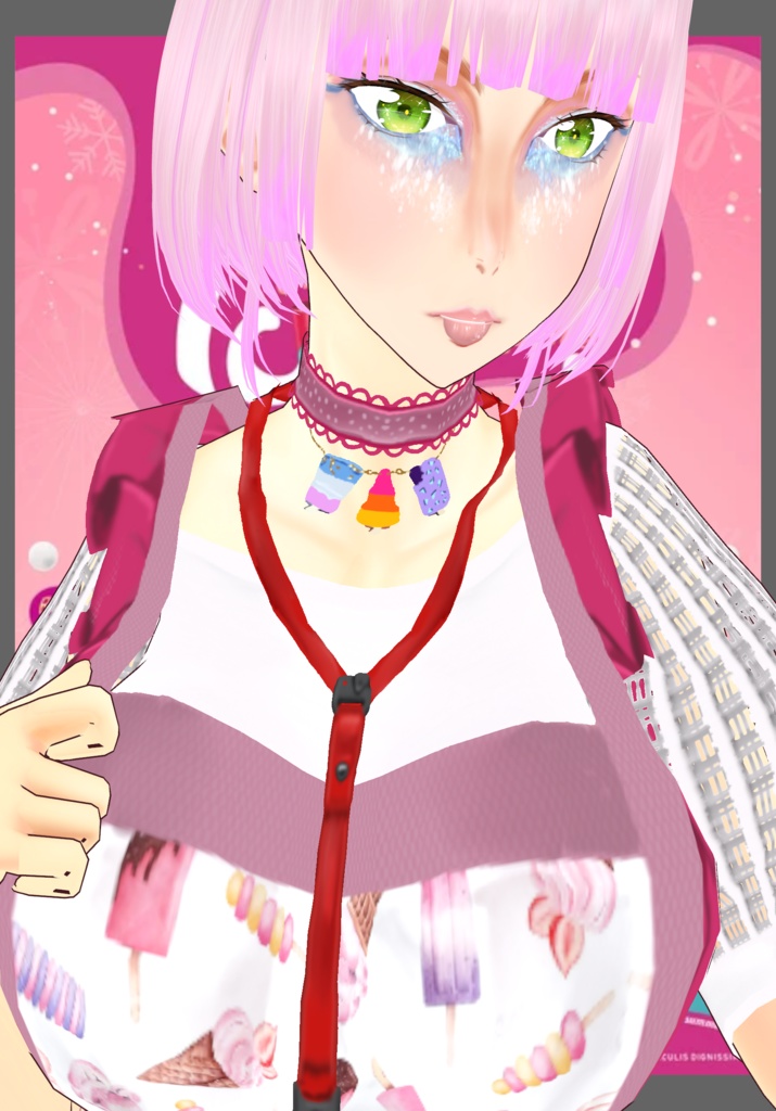 Frills IceCream Parlor Waitress