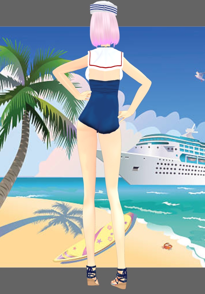 Pinup Navy Sailor Set