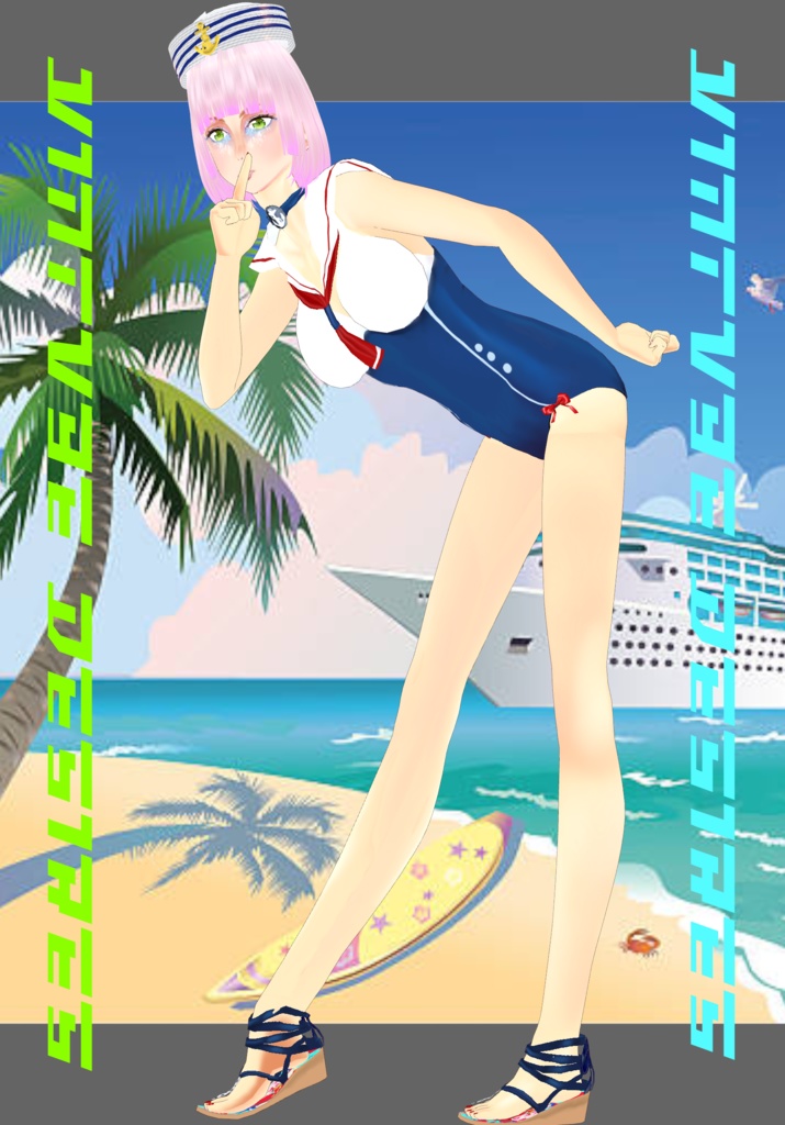 Pinup Navy Sailor Set