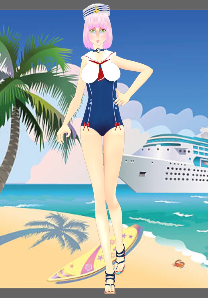 Pinup Navy Sailor Set