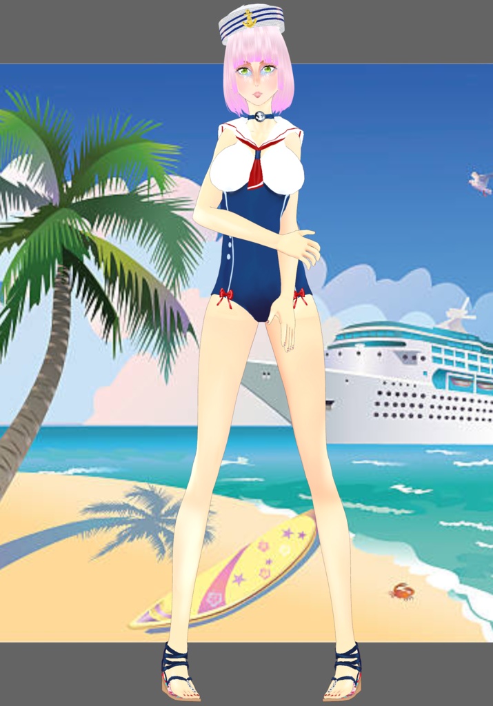 Pinup Navy Sailor Set