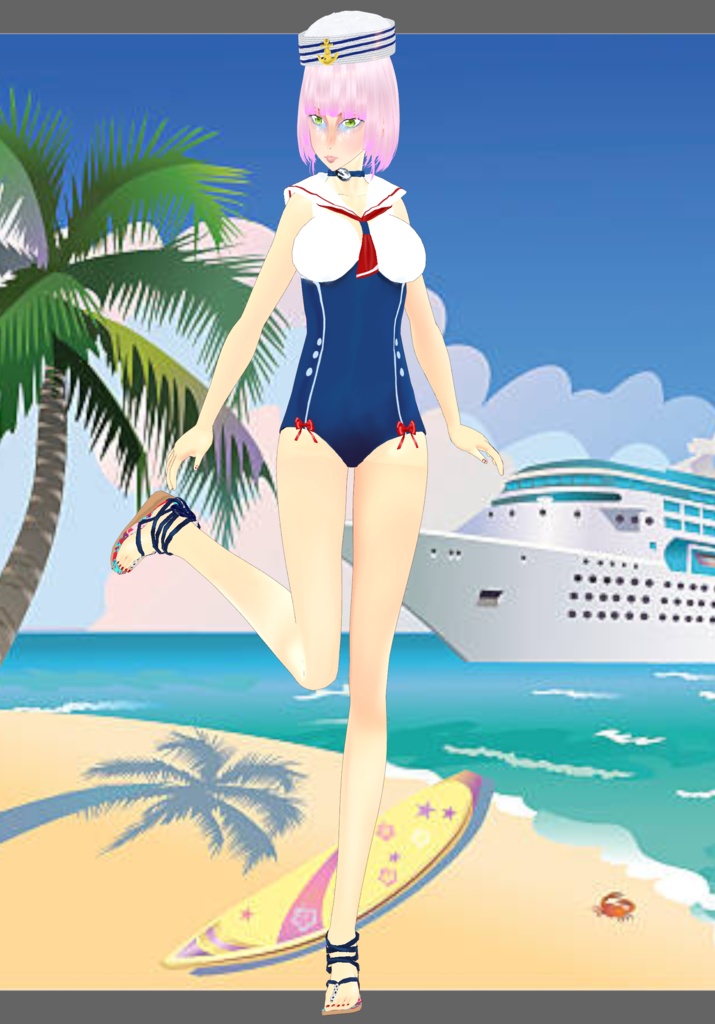 Pinup Navy Sailor Set