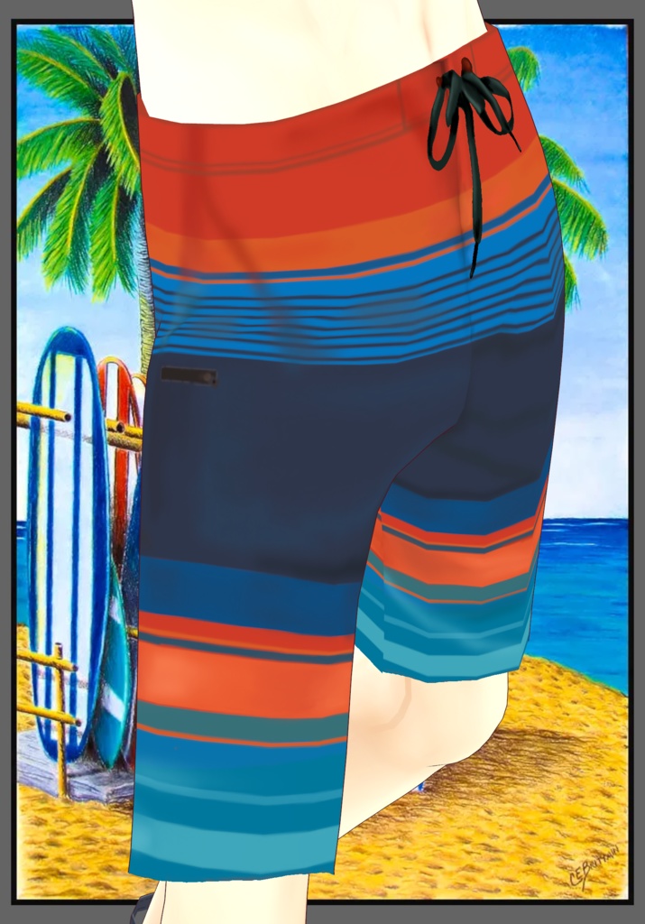 Surfer Sunset Outfit
