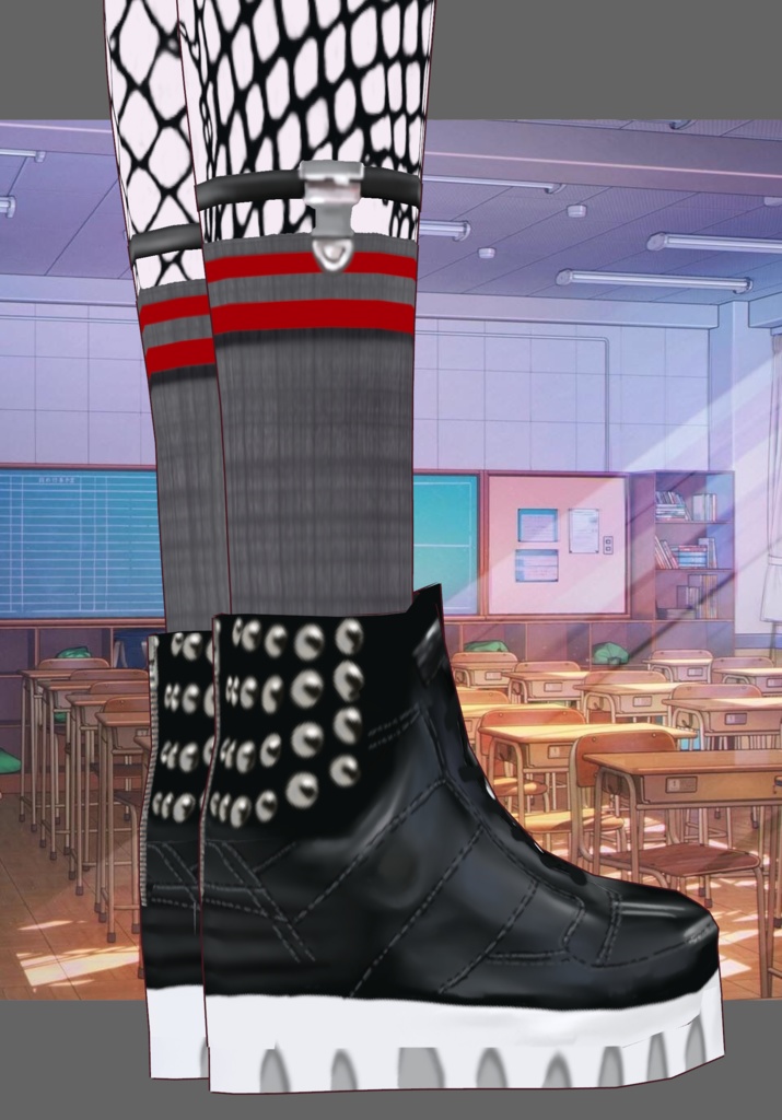 Rebel Punk School Girl Uniform Set