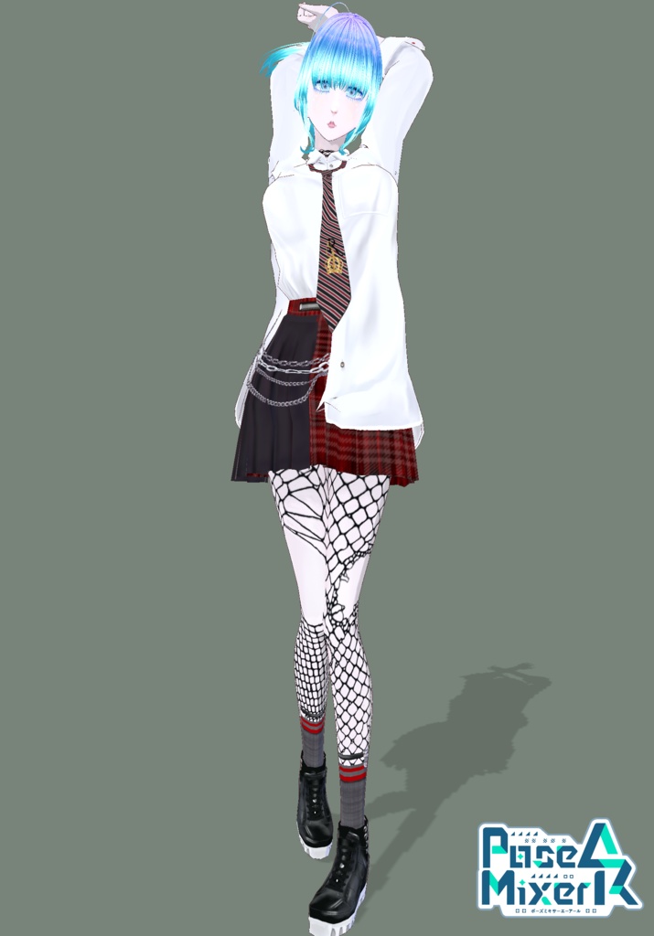 Rebel Punk School Girl Uniform Set