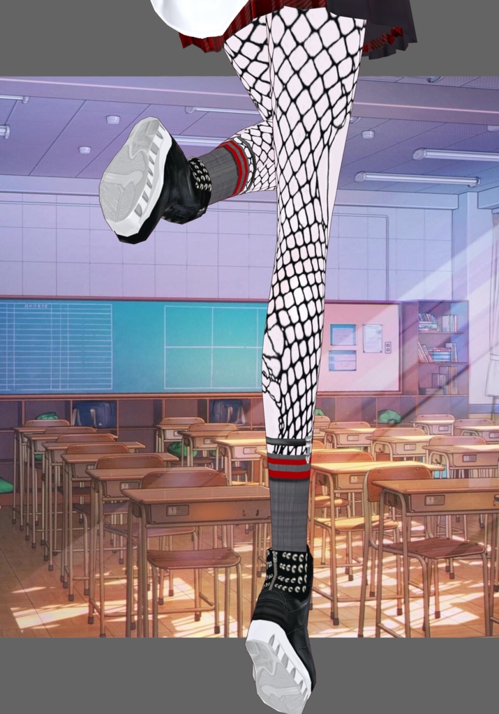 Rebel Punk School Girl Uniform Set