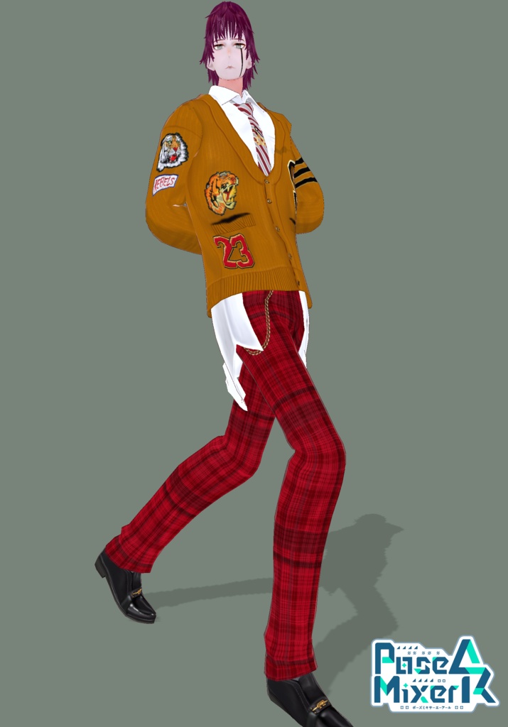 Rebel Punk School Uniform Boy