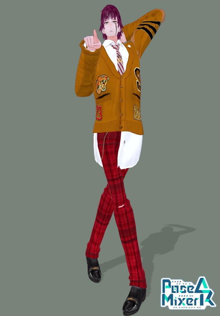 Rebel Punk School Uniform Boy