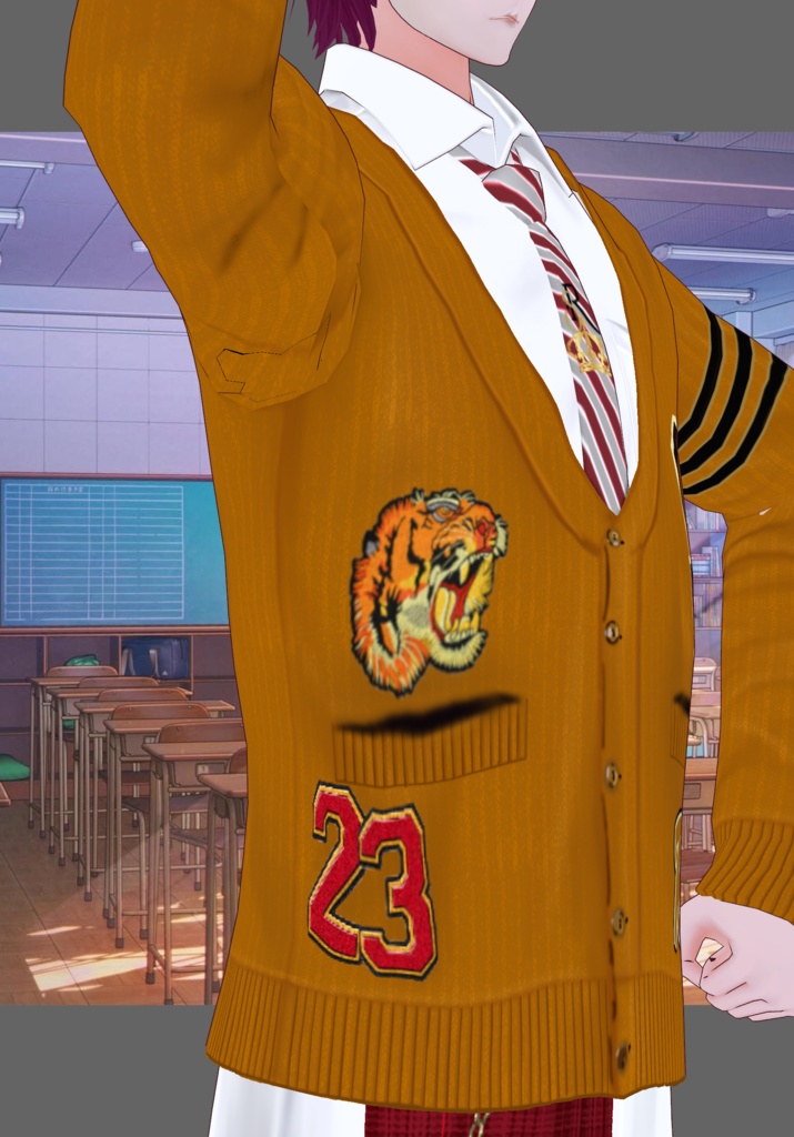 Rebel Punk School Uniform Boy