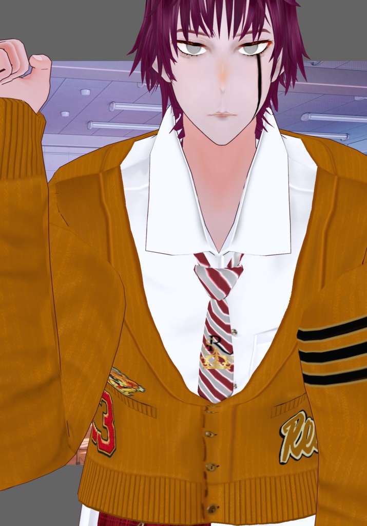 Rebel Punk School Uniform Boy