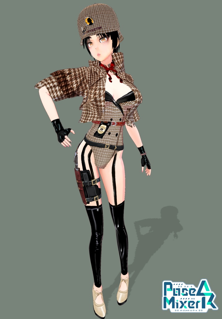 Holmes Detective Sexy Lolita Set