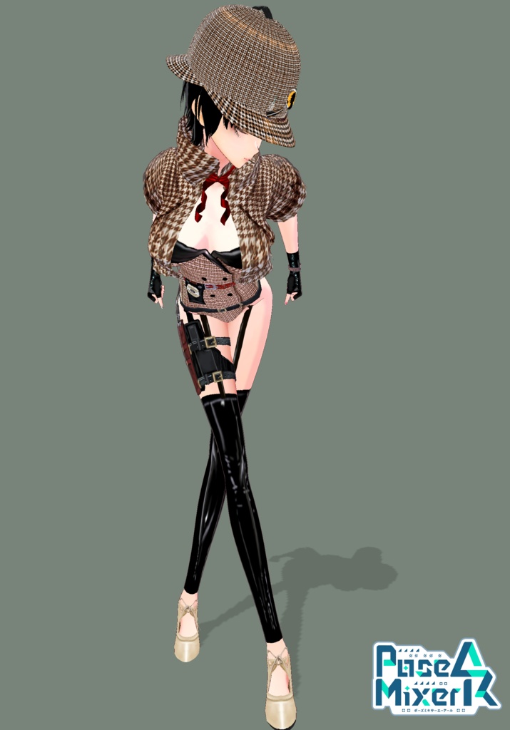 Holmes Detective Sexy Lolita Set