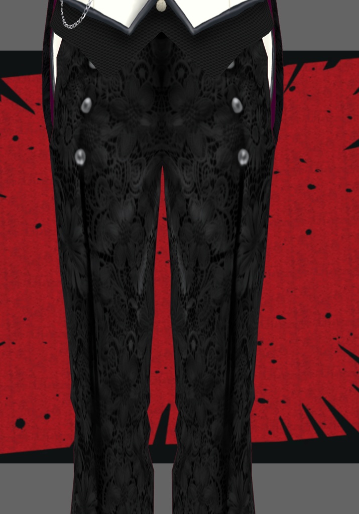 CreamBlack Gothic Lolita Guy. Victorian Fashion