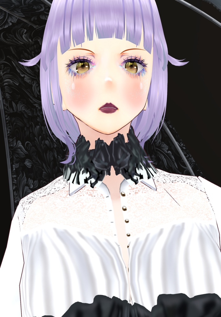 C/B Stripe Gothic Lolita Girl.              Victorian Fashion