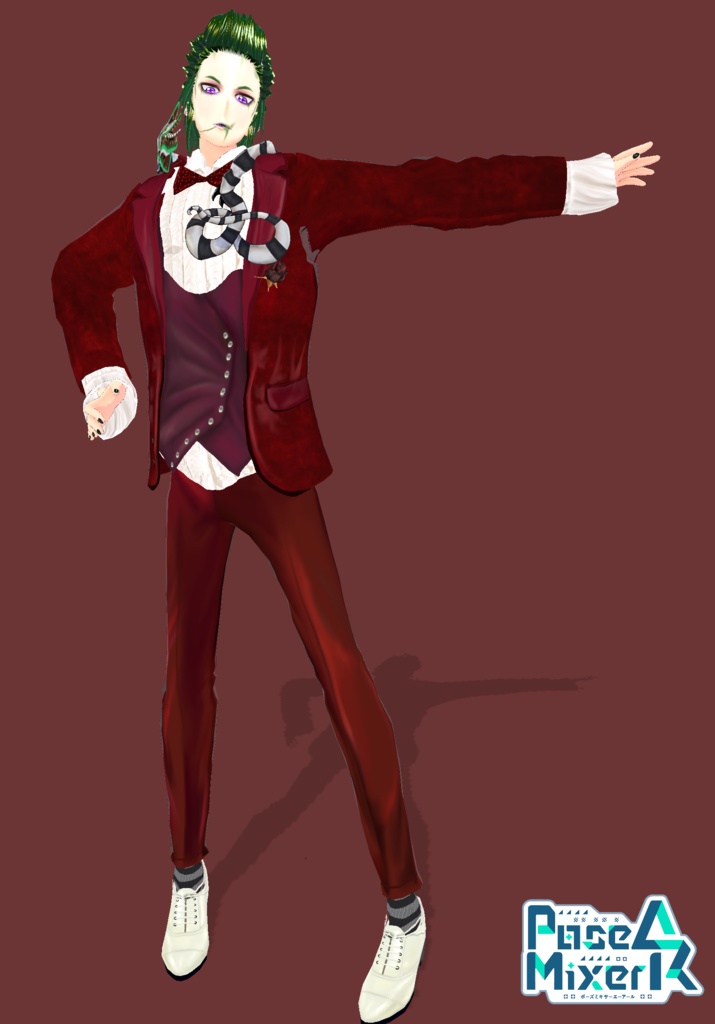 Beetlejuice Groom Cosplay. 80s Horror