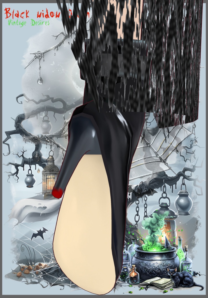 Black Widow Queen Cosplay Gothic Halloween