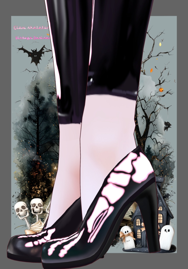 Glow Skeleton Sexy Cosplay