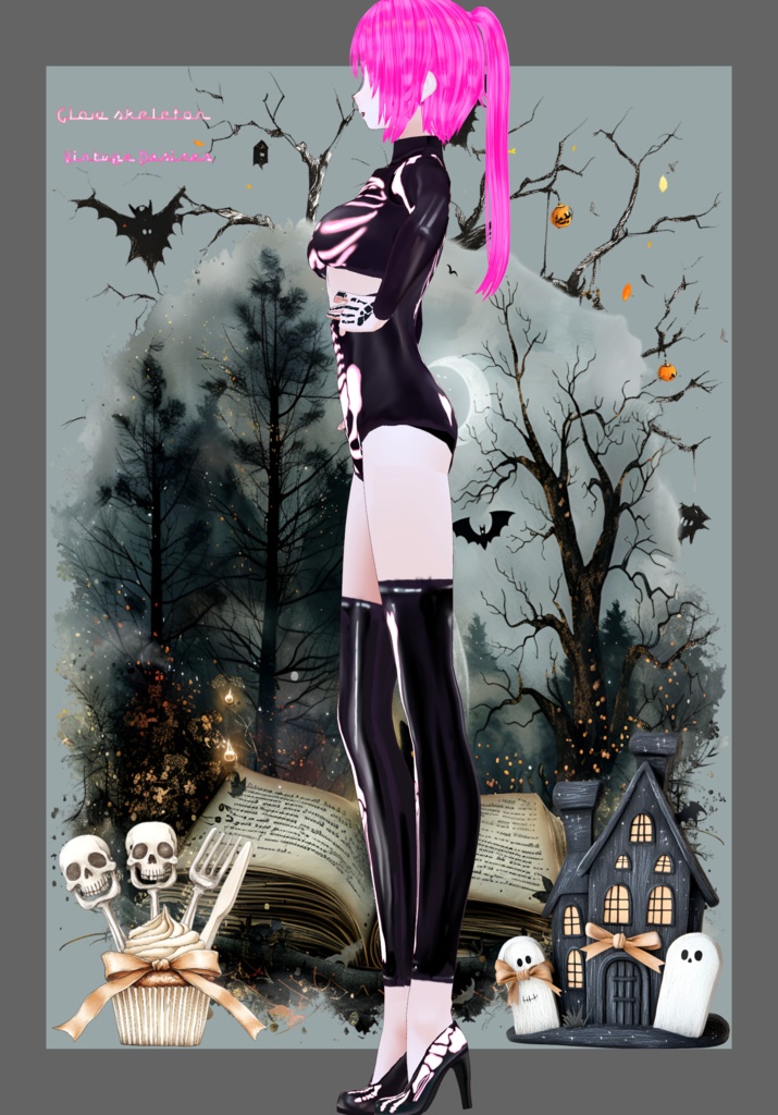 Glow Skeleton Sexy Cosplay