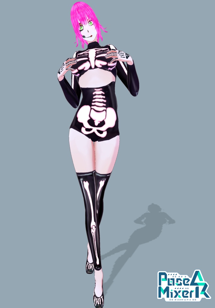 Glow Skeleton Sexy Cosplay