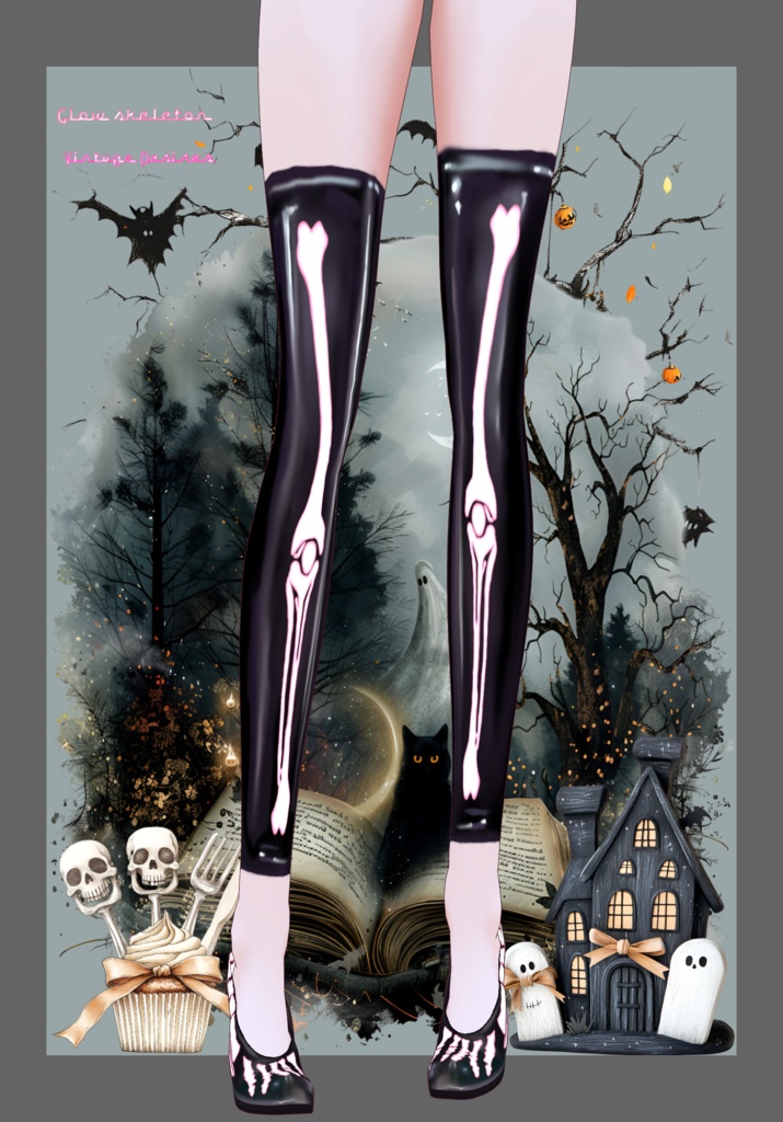 Glow Skeleton Sexy Cosplay