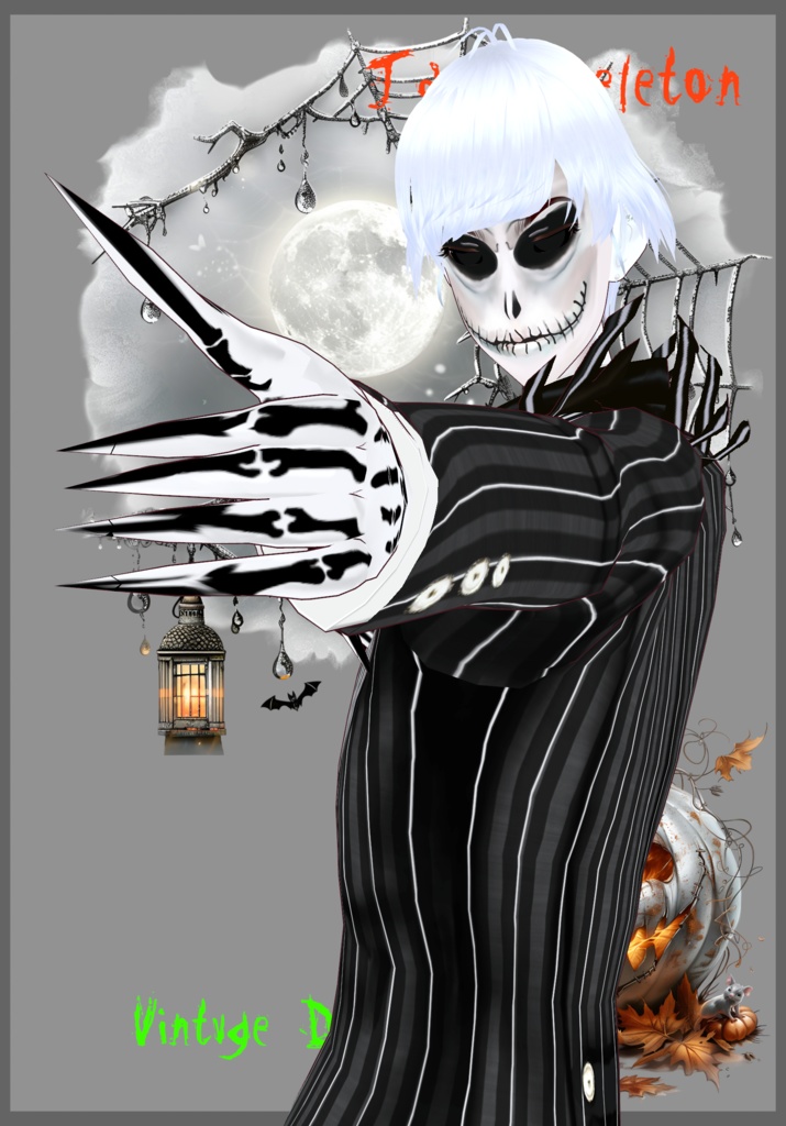 Jack Skeleton Classic Movie Cosplay
