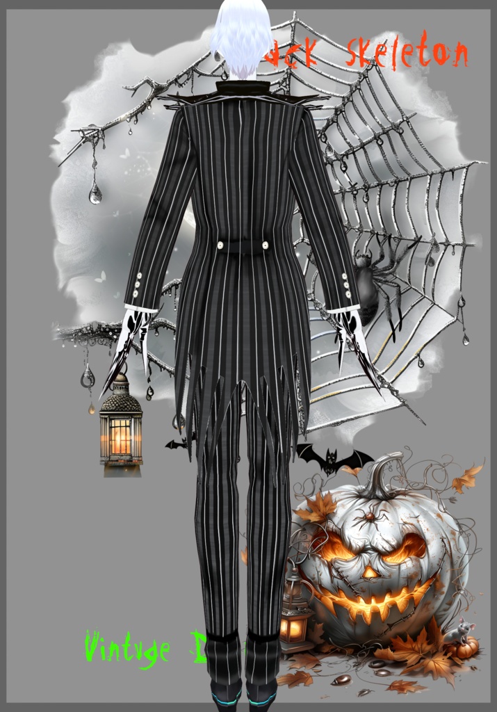 Jack Skeleton Classic Movie Cosplay