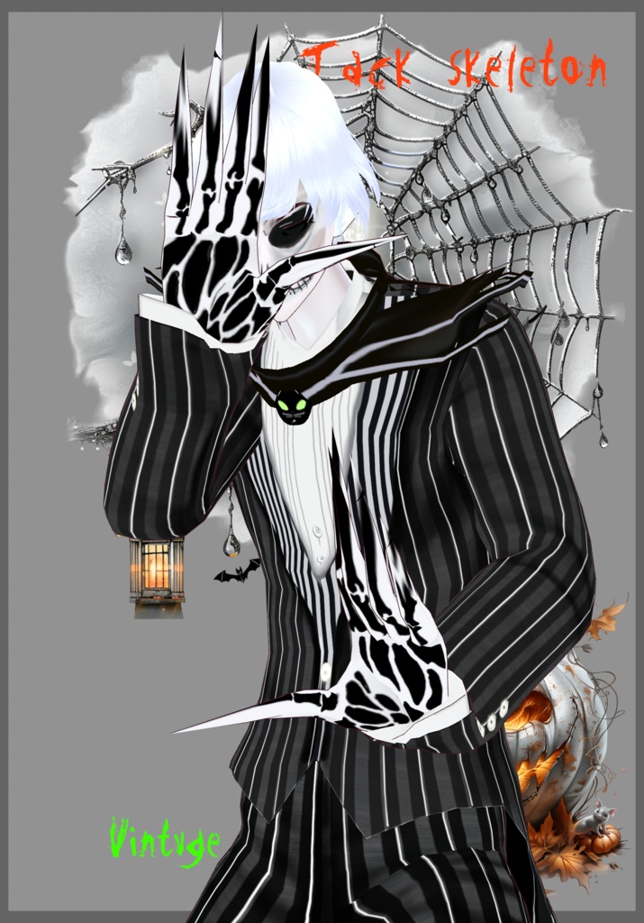 Jack Skeleton Classic Movie Cosplay