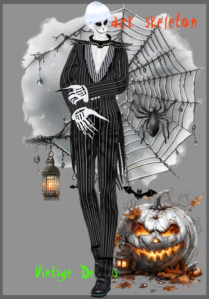 Jack Skeleton Classic Movie Cosplay