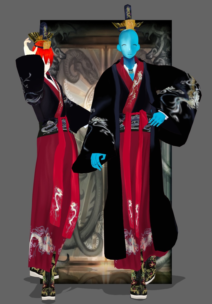 Crown Prince Dragon Set Ancient Chinese Set