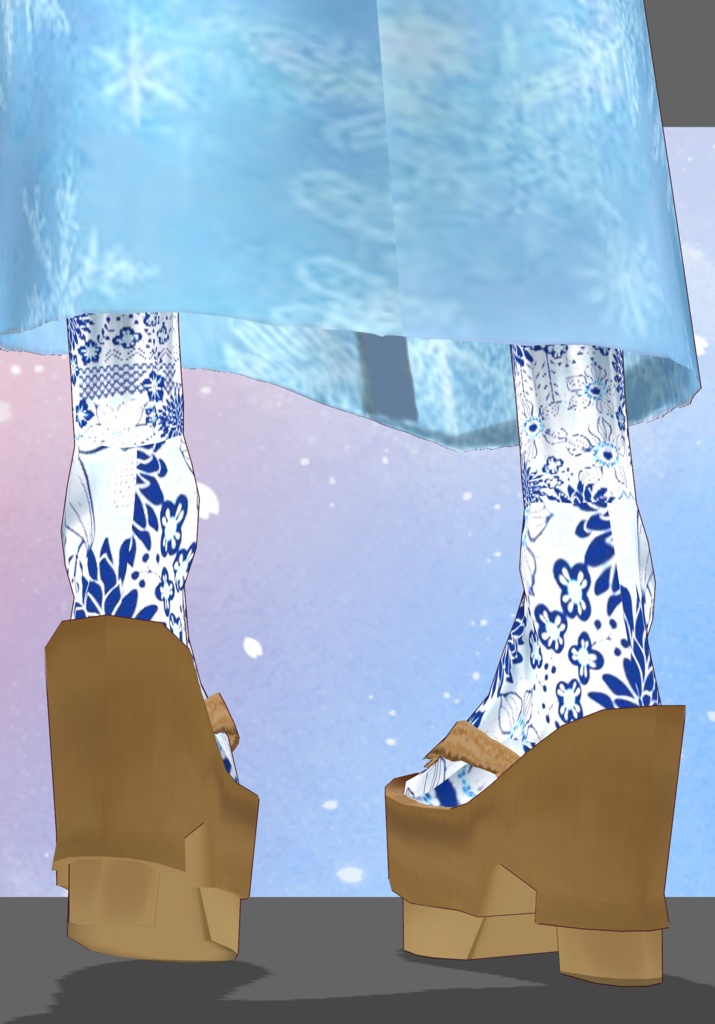 Waves & Snowflakes Winter Kimono. Tradition Meets Modern