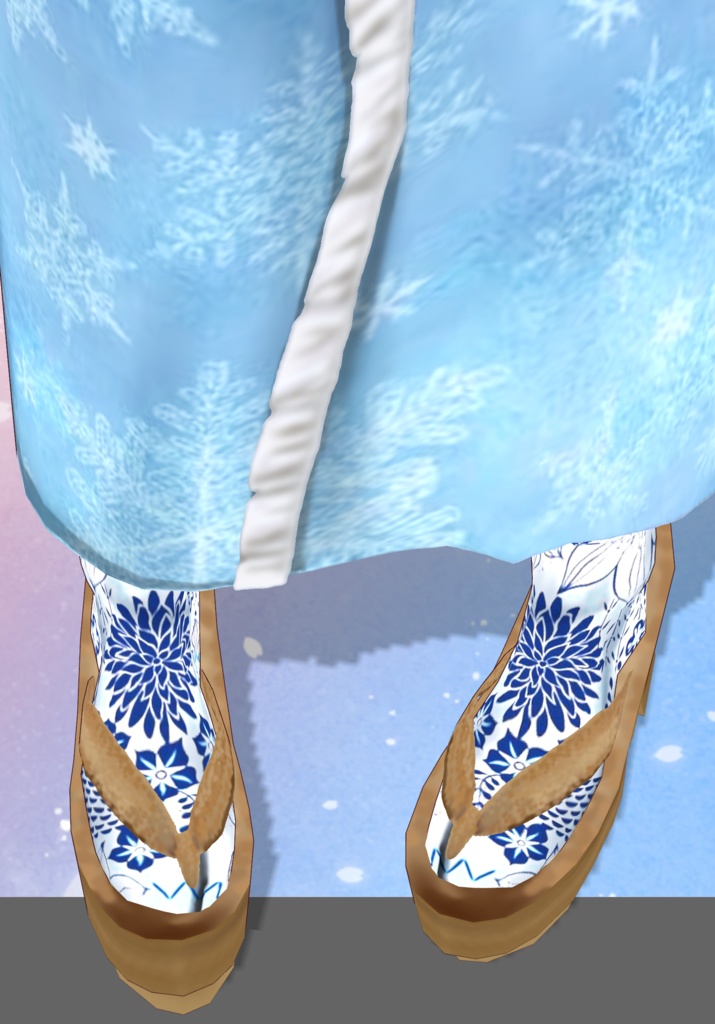 Waves & Snowflakes Winter Kimono. Tradition Meets Modern