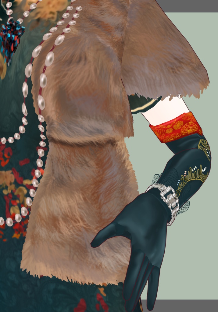 DarkTealGreen Qipao Set                             Vintage Shanghai Singer