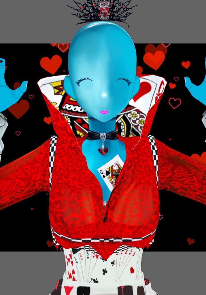 Queen Of Hearts Vintage Fairytale Alice In Wonderland