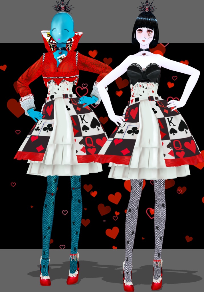 Queen Of Hearts Vintage Fairytale Alice In Wonderland