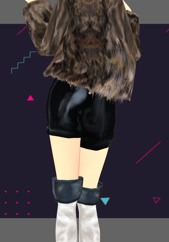 Faux My Heart. 80s Winter Club wear