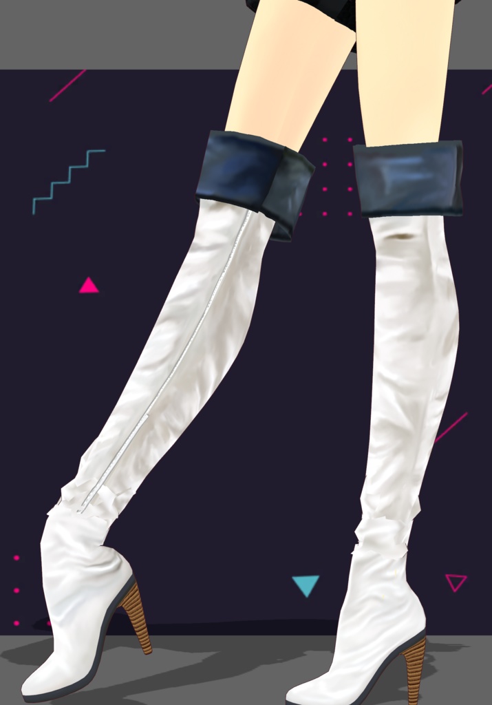 Faux My Heart. 80s Winter Club wear