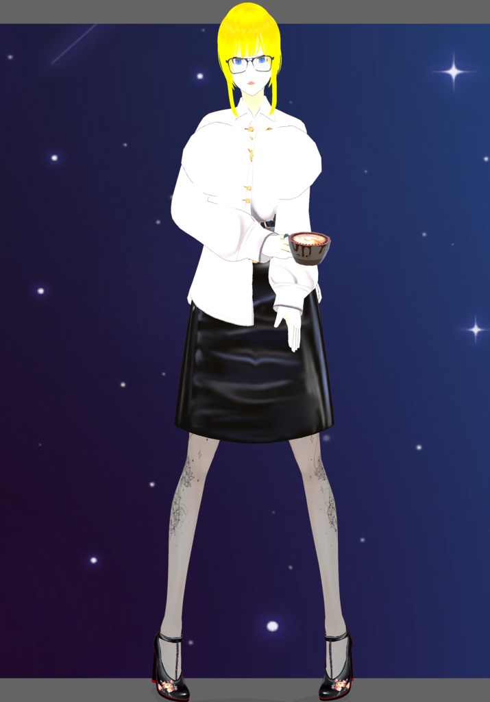 White&Leather Business Chic