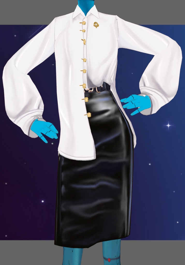 White&Leather Business Chic