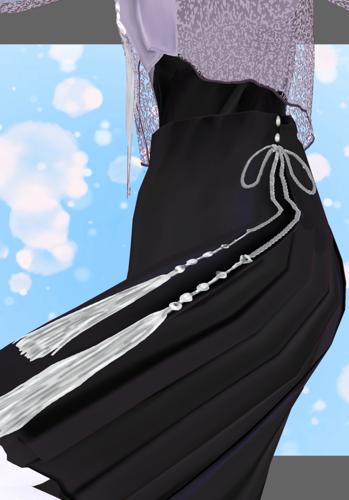 Lilac&Black Dress Set