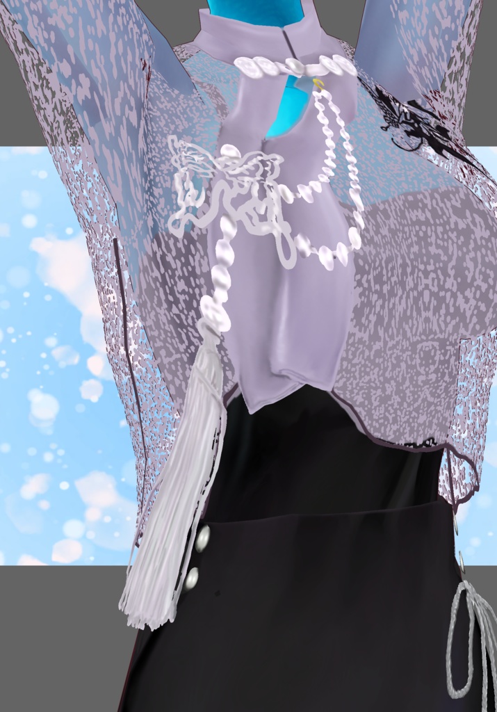 Lilac&Black Dress Set