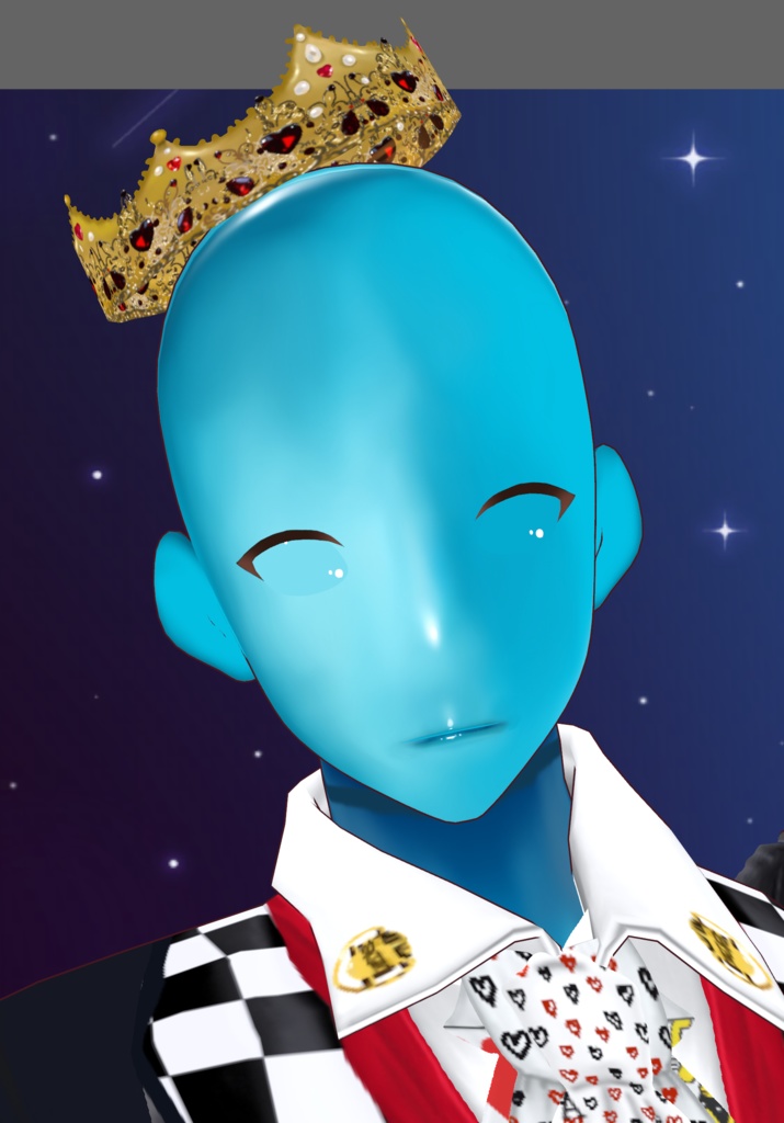 Rebel King OF Hearts.    Vintage Fairytales Alice In Wonderland